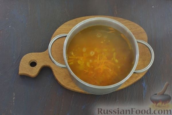 Фасолевый суп с томатным соком